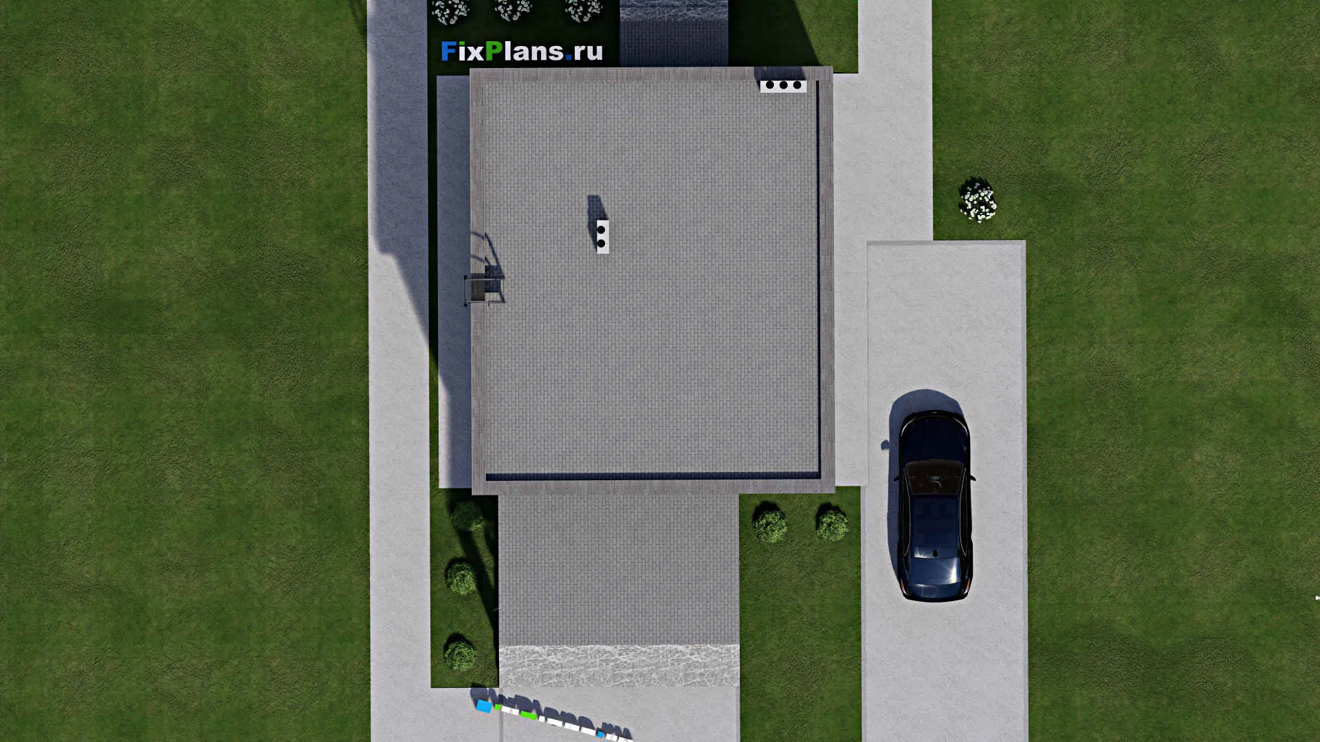 F-5615 - Проект двухэтажного дома 9 на 11, площадью 160 м² с 4 спальнями